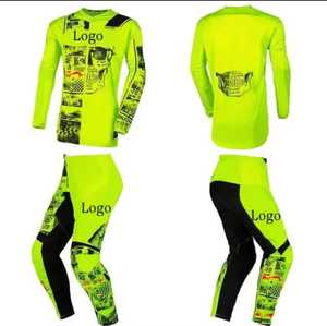 2025 Kit de Motocross de course à séchage rapide ensemble de conception de course de vélo vêtements de sport tout-terrain de moto pour les Techniques imprimées d'été - Product Image 3