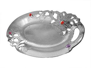 Bandeja de metal de forma personalizada para mesa de comedor Utensilios de cocina de nuevo diseño para hoteles y restaurantes Fabricante al por mayor Proveedor - Product Image 4