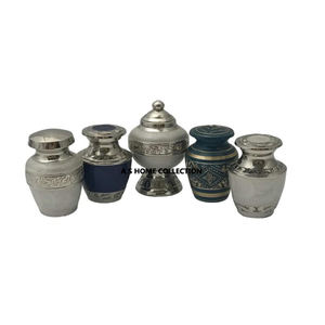 Urnas de cremación para cenizas, urnas funerarias hechas a mano para hombres y mujeres adultos para cenizas humanas, duraderas, varios colores con caja negra - Product Image 6