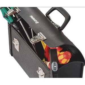 Con-Pearl PARAT W370xD140xH190mm 7 L Plastic Cowhide Leather Tool Bag - Product Image 4