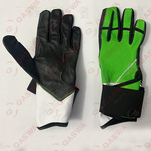 Gants de frappe de baseball en cuir de peau de vache d'origine 100% fabriqués en usine en gros à bas quantité minimale de commande prix raisonnable - Product Image 5