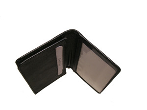 Venta al por mayor de color negro tarjetero de cuero tarjetero de regalo - Product Image 2