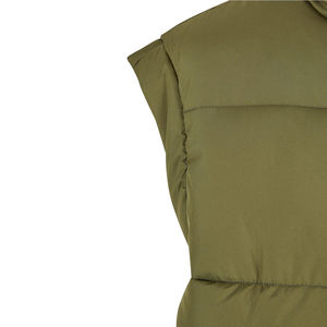 Gilet matelassé pour hommes Gilet matelassé à capuche en duvet d'hiver chaud extérieur respirant léger Veste d'hiver Trench Coat - Product Image 6