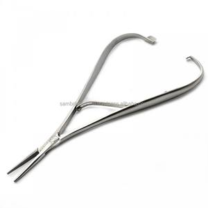 Portaagujas Mathieu de línea delgada de 14cm de calidad superior, instrumentos quirúrgicos de ortodoncia, manual alemán de acero inoxidable ISO 13485 - Product Image 2