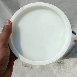 Bandeja de servicio de mármol redonda directa de fábrica, bandeja de fruta de cerámica, tocador de baño, decoración del hogar, bandeja decorativa de lujo para cada espacio - Product Image 1