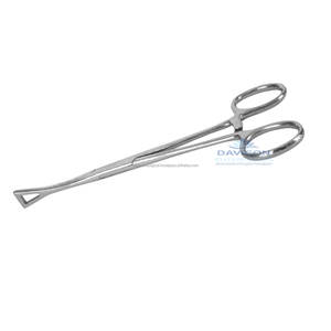 Pinza de sujeción de tejido Peninintgon de acero inoxidable, mandíbulas dentadas triangulares de 8 pulgadas - Product Image 4