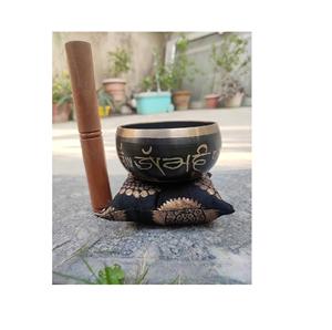 Bol chantant de meilleure qualité fait à la main en laiton de l'Himalaya personnalisé bol chantant en laiton de méditation bouddhiste spirituelle - Product Image 1