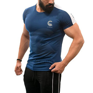 2025 Nouvelle arrivée T-shirt de fitness pour hommes Meilleur prix Stocks de marque privée disponibles - Product Image 1