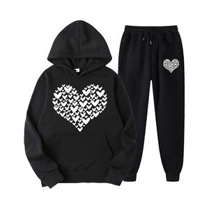 Venta caliente de invierno de talla grande para hombre, chándales con estampado de pantalla, logotipo personalizado, suministro directo de fábrica de alta calidad - Product Image 6