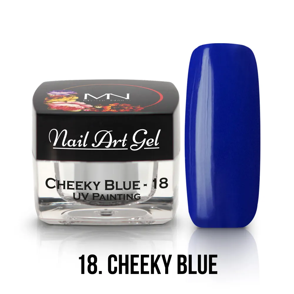 Uv Led Painting Nail Art Gel-Gemaakt In Eu-Cpnp-18-Brutaal Blauw-4G-Mystieke Nagels