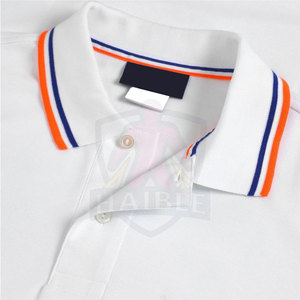 เสื้อยืดผู้ชายเนื้อผ้าถักแบบเรียบ สวมใส่สบาย แห้งเร็ว ระบายอากาศได้ดี ผลิตจากผ้าฝ้ายผสมโพลีเอสเตอร์ แขนสั้น สไตล์ลำลอง - Product Image 2
