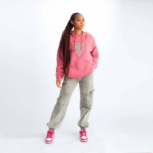 เสื้อสเวตเตอร์ผ้าฟลีซแบบสวมหัวของผู้ชายเสื้อฮู้ดผ้าคอตตอนโพลีเอสเตอร์สีทึบระบายอากาศได้ดี - Product Image 4