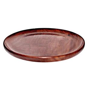 Assiette à pizza en bois de conception simple et plateau de table et décoration Assiette en bois de forme ronde de taille personnalisée à vendre. - Product Image 2