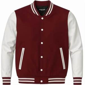 Chaqueta gruesa de cuero original abotonada para hombre - Product Image 1