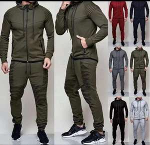 Trajes de chándal de talla XL para hombre, el mejor estilo, de lana transpirable de alta calidad, de secado rápido, con logotipo de tela estampada, talla grande, invierno, buen precio - Product Image 1