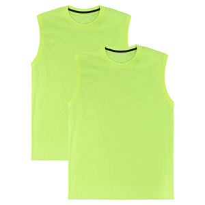 Magliette da uomo in stile <span class=keywords><strong>Rock</strong></span> personalizzate da corsa taglie forti canotte da uomo in cotone per Bodybuilding e muscoli senza maniche - Product Image 1