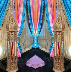 Lámparas marroquíes para decoración de escenario de recepción de bodas - Product Image 4