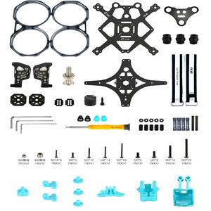 Kit de Marco <span class=keywords><strong>Cinewhoop</strong></span> Axisflying CineON C30 V2 de 3 Pulgadas Compatible con GPS <span class=keywords><strong>4S</strong></span>/6S <span class=keywords><strong>Cinewhoop</strong></span> D-JI O3 Air Unit para Grabación Cinematográfica - Product Image 6