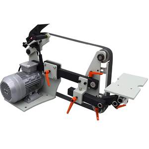 เครื่องขัดสายพานปรับความเร็วไฟฟ้า ขนาด 72 นิ้ว x 2 นิ้ว มัลติฟังก์ชั่น พร้อมแท่นวางเครื่องมือแบบแบนสำหรับทำมีด - Product Image 6