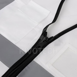 เสื้อเซฟตี้ผ้าโพลีเอสเตอร์สวมใส่สบายชุดทำงานระบายอากาศได้ดี - Product Image 5