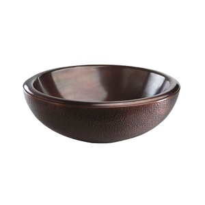 Recién llegado, elegante diseño moderno, superficie pulida para el hogar, fregadero lavado de cobre con colador, uso en la cocina - Product Image 4