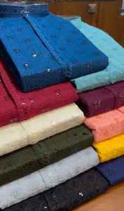 Fonction et fête Vêtements traditionnels Idéal pour les mariages Réceptions et festivals Kurta Personnalisable Designer Kurta pour hommes Mariage - Product Image 3