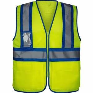 Chaleco DE TRABAJO transpirable de alta calidad con múltiples bolsillos Técnica lavada de 5 dimensiones Servicio OEM disponible - Product Image 5