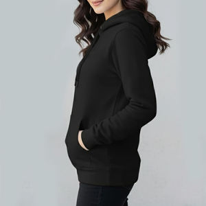 Sudaderas de Invierno de la Mejor Calidad para Mujer con Logotipo Personalizado, Ropa de Moda Transpirable de la Mejor Calidad, Sudaderas con Capucha para Mujer - Product Image 3
