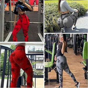 100% coton vêtements de sport femmes Legging coton biologique Legging de Yoga durable pour les femmes de haute qualité téléchargé par la robe de sport - Product Image 6