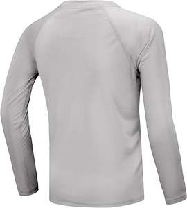 Wholesale Rash Guard for Men Custom Compression <b>Shirt</b> Long Sleeve Quick Dry Surfing Gym MMA Sportswear 2025 - Product Image 2