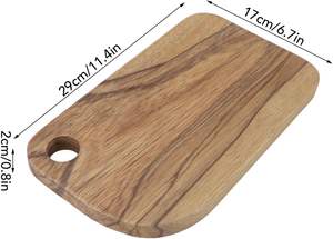 Tabla de cortar de madera dura de primera calidad para uso en cocina casera para una preparación segura de alimentos disponible a un precio asequible - Product Image 6