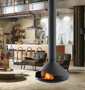 Chimenea de Leña con Chimenea, Precio de Fábrica, Personalizable - Product Image 1