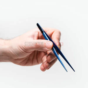 Pinzas rectas pequeñas súper finas, punta de acero inoxidable para dar forma a las cejas, eliminación de astillas, trabajo fino, ligero, Apto para lavavajillas - Product Image 6