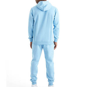 Chándal de entrenamiento de dos piezas personalizado OEM para hombre, chándal cómodo de lana en talla 6XL para invierno, chándal de bajo precio - Product Image 5