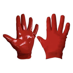 Gants de receveur de football légers pour des performances rapides, paume adhérente, entraînement et compétition pour les jeunes et les adultes - Product Image 1