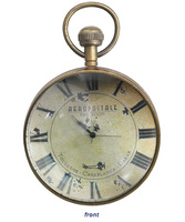 Horloge de Table personnalisée en aluminium moulé à la main en forme d'hélice d'avion à vendre à bas prix