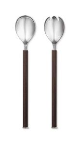 Serviteur à salade en résine tourbillon Matériau écologique Ustensiles de service en résine faits main durables pour la salle à manger, cuillère pour la vaisselle et table à manger - Product Image 5