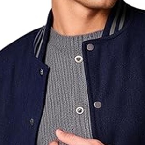 Chaqueta Universitaria de Diseño Personalizado, Ropa Universitaria, Chaqueta Universitaria de Invierno con Parches, Ropa Deportiva, Cargada por Dress Sports - Product Image 2
