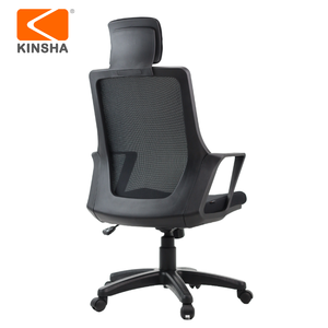 Kinsha เก้าอี้สำนักงานสำหรับผู้บริหารหรูหราได้รับการรับรอง BIFMA เก้าอี้ยกตามหลักสรีรศาสตร์พร้อมผ้าและหนังสำหรับพื้นที่ทำงานและการเล่นเกม - Product Image 2