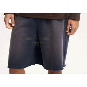 Shorts de décoloration solaire pour hommes en coton avec logo imprimé personnalisé pour adultes Shorts de décoloration solaire pour hommes fabriqués au Pakistan de taille - Product Image 4