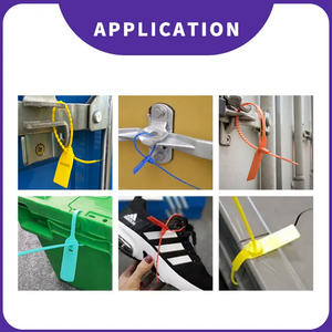 Sceau de sécurité en plastique à fermeture automatique anti-effraction AH-PS010, vente chaude, 200 mm/300 mm - Product Image 6