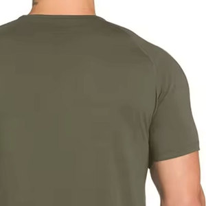 Camiseta de gimnasio Premium para hombre, ropa deportiva de secado rápido que absorbe la humedad, ropa de entrenamiento de manga corta ajustada para correr - Product Image 5