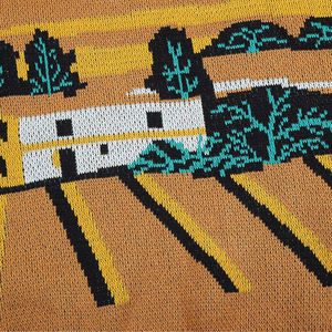 Suéter de Punto Personalizado al por Mayor para Hombre, Manga Larga, Antiarrugas, Cuello Redondo, Diseño Sólido, Forro Polar de Invierno, Teñido Liso - Product Image 3