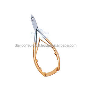 Pince à ongles de beauté professionnelle de haute qualité en acier manuel et pince à cuticules en acier inoxydable - Product Image 1