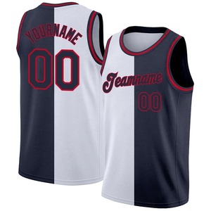 Camiseta Deportiva de Baloncesto para Hombre, Personalizada con Nombre y Número, Estilo Holgado, Impresión 3D, Diseño de Dos Colores - Product Image 4