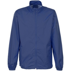 เสื้อแจ็กเก็ตโค้ชผ้าไนลอนสีดำพิมพ์ลายโลโก้บนหน้าจอสำหรับผู้ชาย - Product Image 1