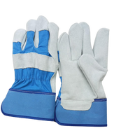 Promotion XL Gants de travail en cuir de vachette canadien, confortables, anti-impact, ignifuges, imperméables, gants de protection