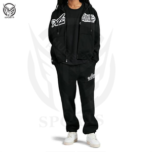 Sweat à capuche d'hiver uni pour homme avec fermeture éclair, 100% coton polaire, écologique, respirant, de haute qualité - Product Image 4