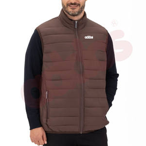 Veste matelassée d'hiver pour homme avec col à capuche et fermeture à glissière Service OEM Veste de rue extérieure pour homme - Product Image 3