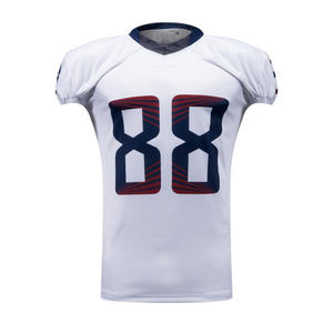 Uniforme de football américain de style unique en gros, personnalisé, sublimation, short antibactérien, été, haute qualité, séchage rapide pour hommes - Product Image 1